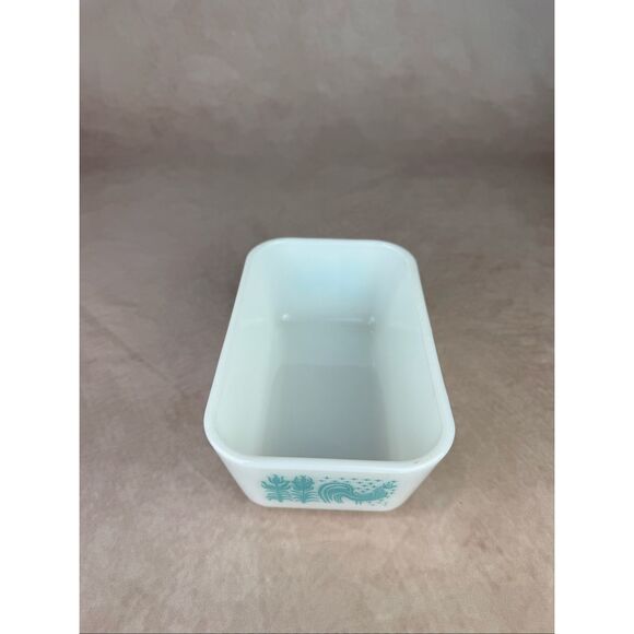 Vintage Pyrex Refrigerator Dish Amish Butterprint 0502 1.5 Pt No Lid - Picture 5 of 7